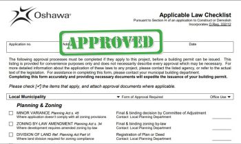 Oshawa Building Permits – Durham Region Renovations